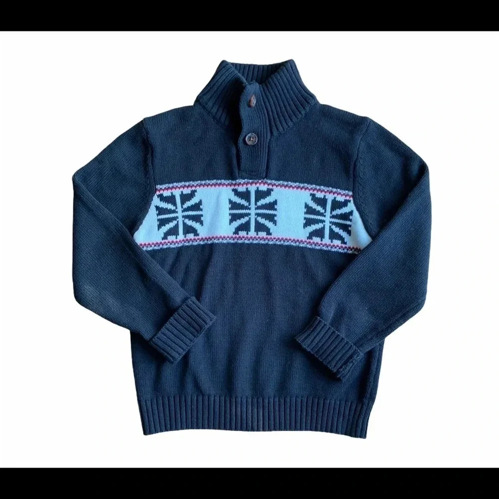 CHAPS Cotton Ribbed Knit Sweater